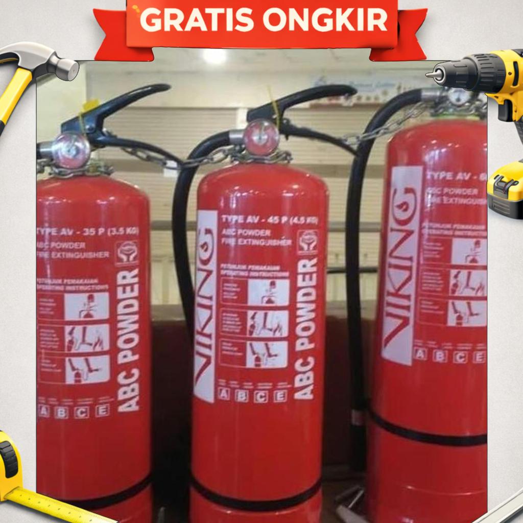 Apar Alat Pemadam Api Viking Fire Extinguisher Powder Abc 3.5Kg Viking