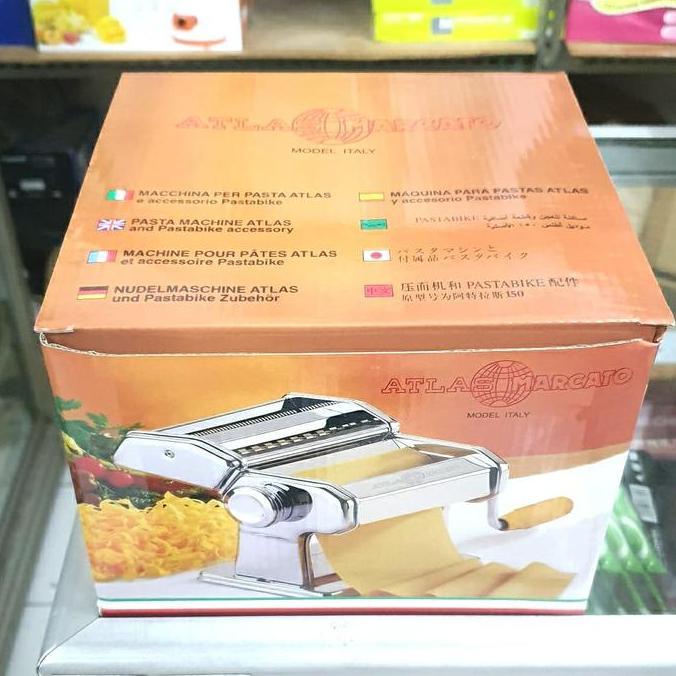 TERBARU - Gilingan Mie Pasta Atlas Marcato 150 S Model Italy