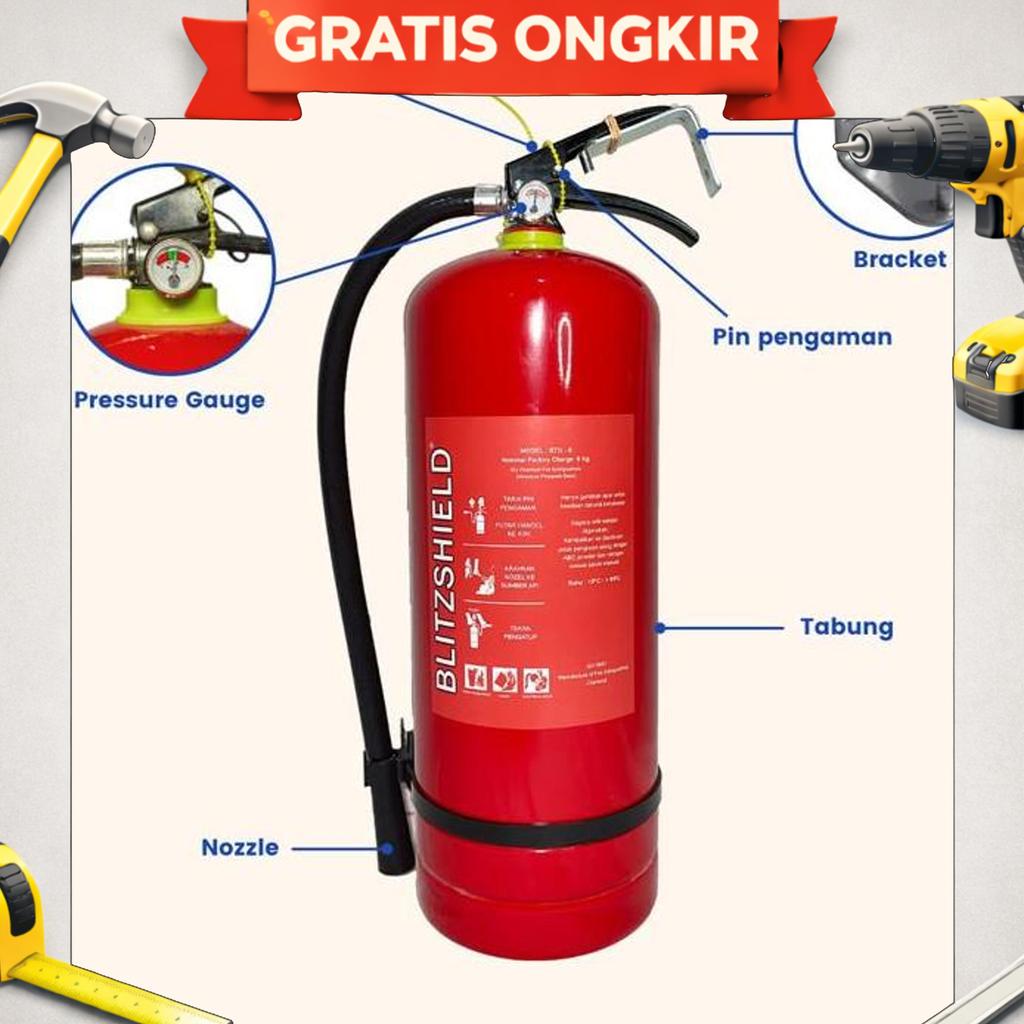 [ Seller] Apar 3Kg Abc Dry Powder / Fire Extinguisher