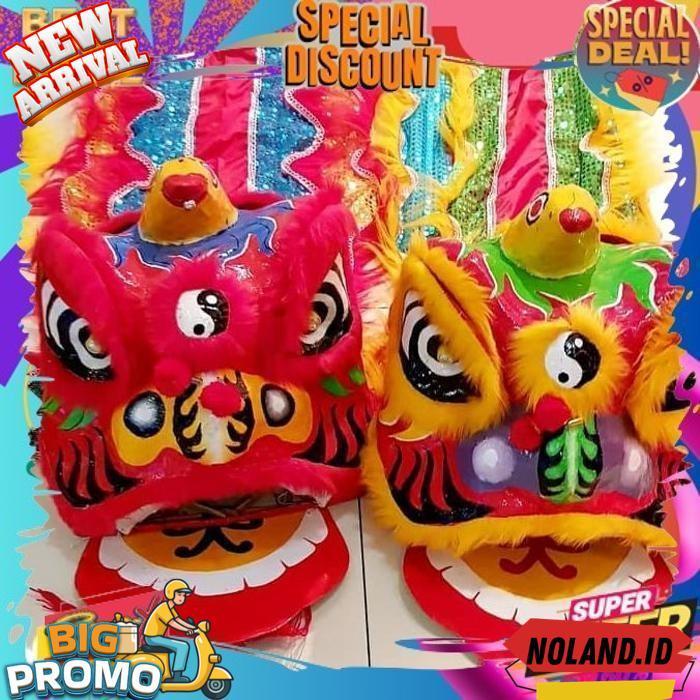 Sale Mainan Barongsai / Barongsai Besar / Barongsai Anak Anak / Mainan Anak Kepala Barongsai Mata Ke
