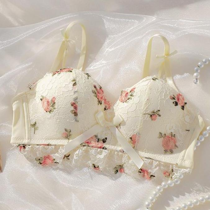 DB43 >> [GOODKITTY] B04 Bra BH Push Up Set Tanpa Kawat Pakaian Wanita Dalam Bikini Sport Bra Seksi B