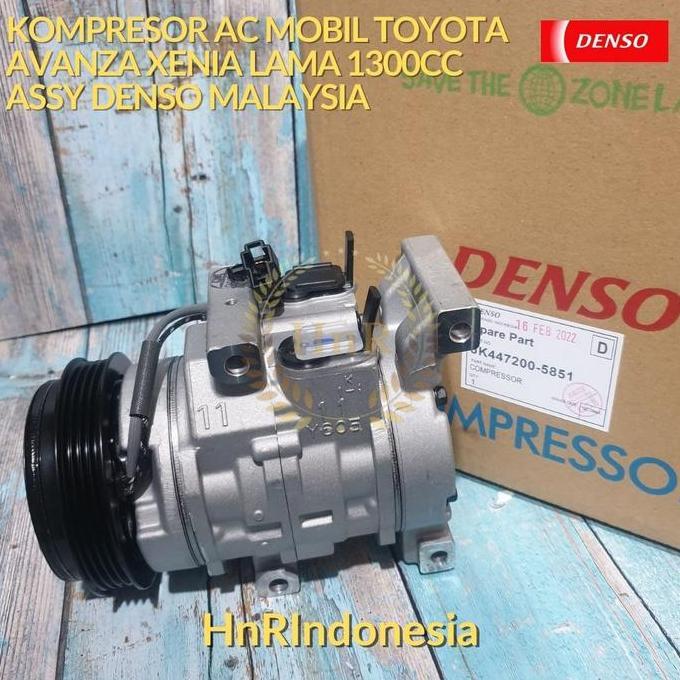 KOMPRESOR Ac MOBIL COMPRESOR AC AVANZA XENIA 1300 cc ASSY Siap Proses 