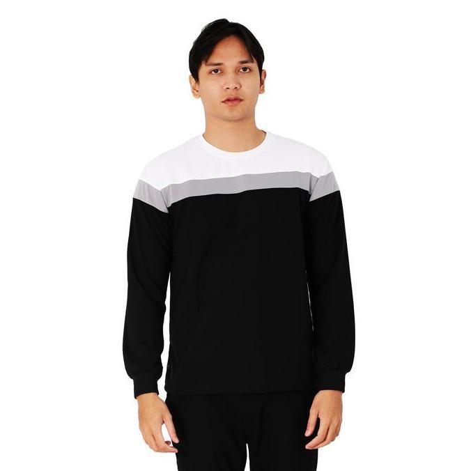 Poshboy Kirin Kaos Hitam Lengan Panjang Pria - Long Sleeves kualitas Premium Garansi 100% Original B