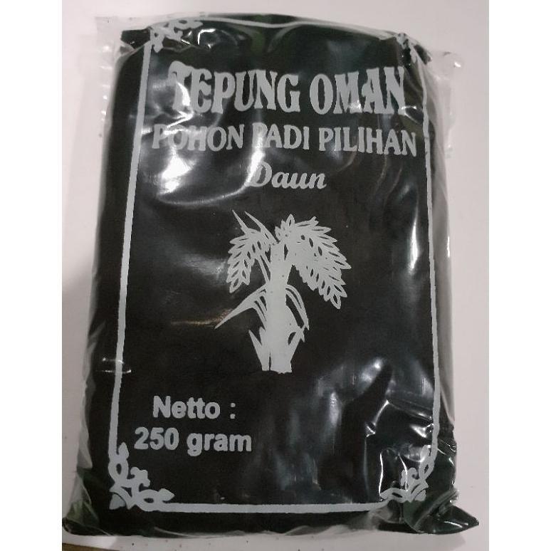 Tepung Oman/Abu Merang Sekam Pewarna Alami 250 Gram