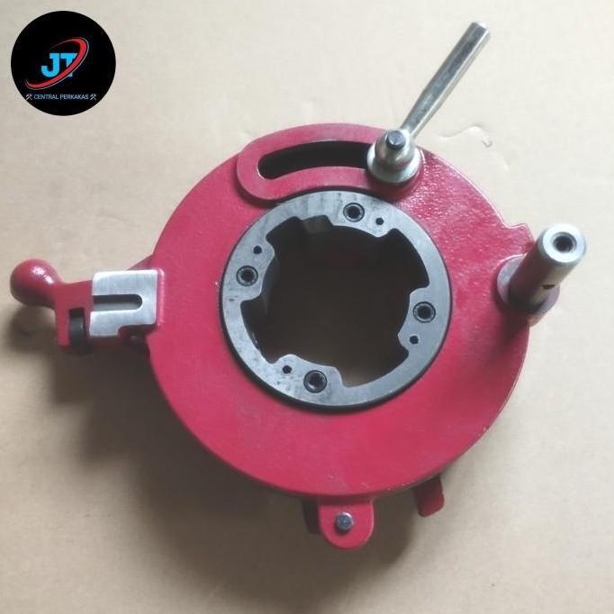 Blok Kepala Mesin Senai Otomatis 1/2 - 2" / Kepala Untuk Pasang Mata Senai Pipa 2 Inch