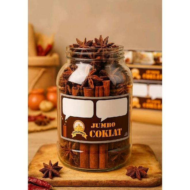 Bisa Cod Bumbu Rempah Stik Jumbo Coklat 1 Pa Slop Isi 10Pcs