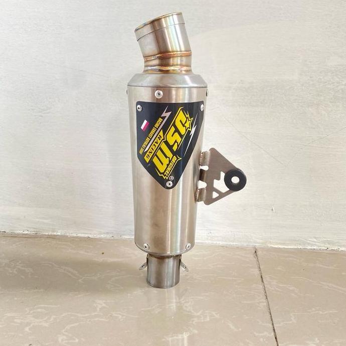 Knalpot Dsm j3 20cm inlet 38 suara bass adem