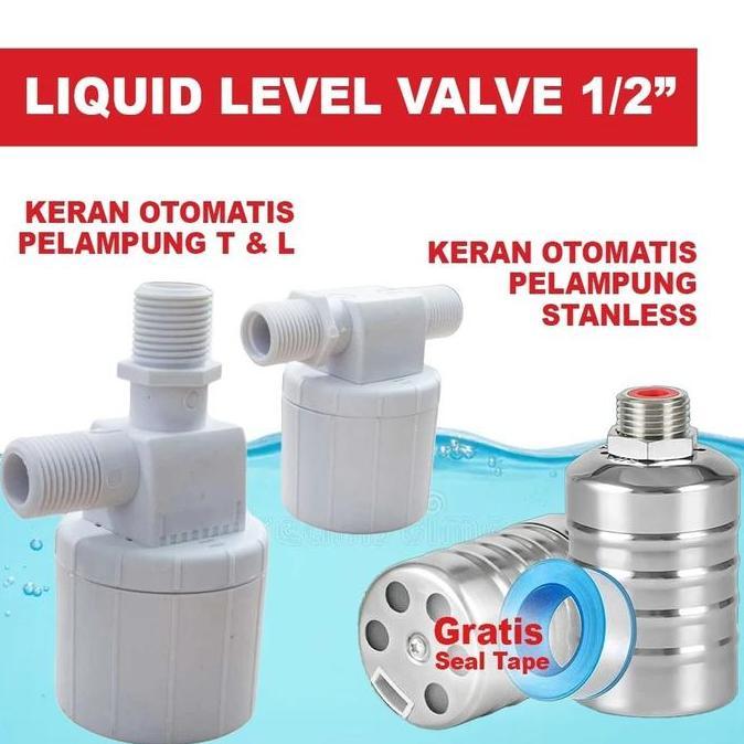 Pelampung Air Otomatis Kran Air Valve Toren Otomatis Water Level Contr