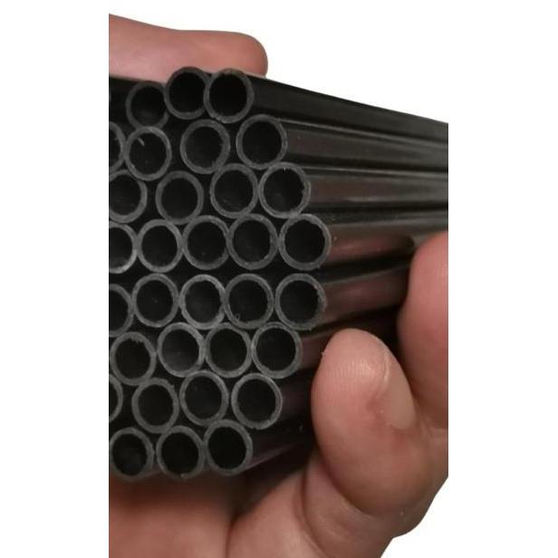 50cm Pipa Karbon Carbon tube 6x5mm 6x5 Diameter OD 6mm ID 5mm Pultrude