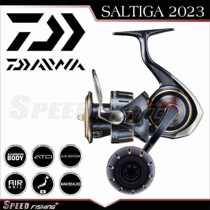 (Ready) Reel Daiwa Saltiga 2023 4000 5000 6000 P H Xh Spinning Bestseller