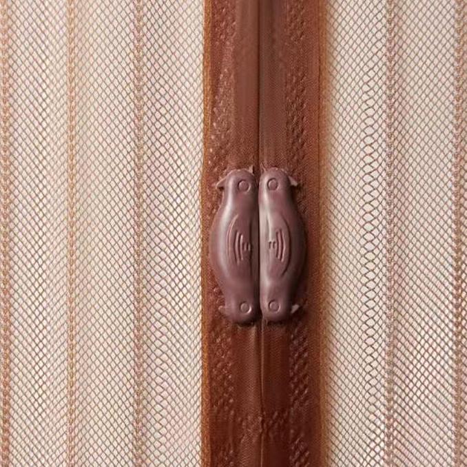 Fmly- {Cod} Tirai Magnet Elegan Bahan Plastik Pvc Jaring Tirai Pintu Kama Tirai Pintu Magnet Kawat N