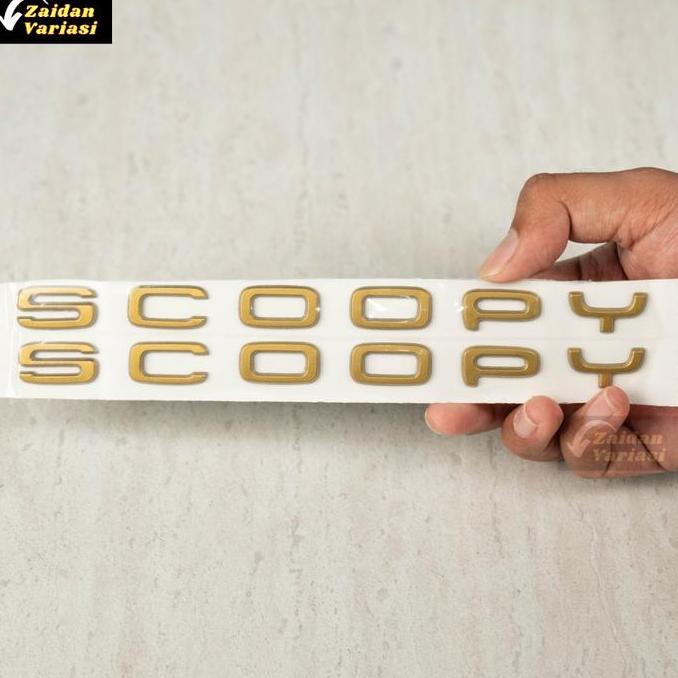 Emblem Scoopy 2021 2022 2023 Logo Scopy 2018 2019 Thailand Karbu 2016 2017 Jepang Bukan Original Ori