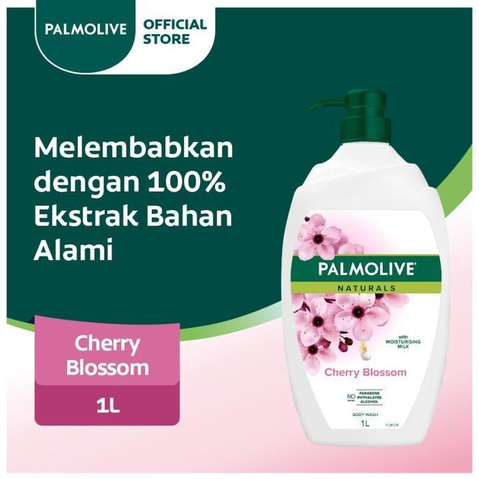 Yupp- Palmolive Naturals Shower Gel 1L / Sabun Mandi Palmolive 1Liter