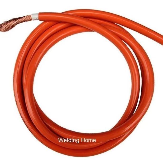 Procing- Kabel Las Full Tembaga Welding Cable Mesin Las 16Mm 25Mm 35Mm Orange