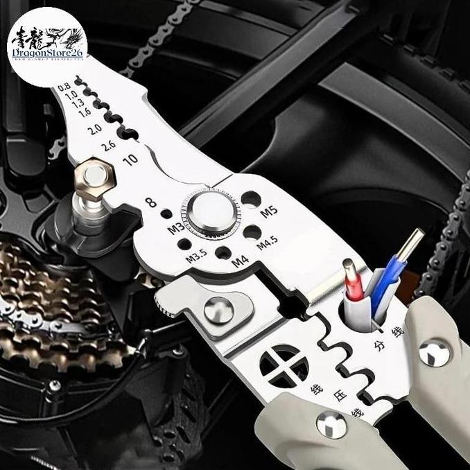 Onair- Tang Pengupas Kawat  Tang Dekrustasi Kabel Multifungsi Perbaikan Kawat Kabel / Tang Dekrustas