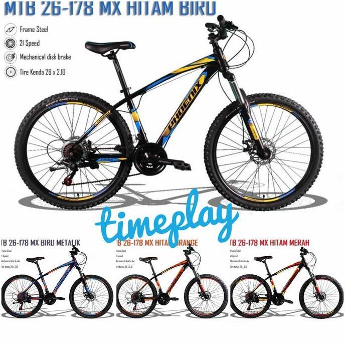 Terlaris Mtb Sepeda Gunung Ukuran 26 Phoenix 178 Mx