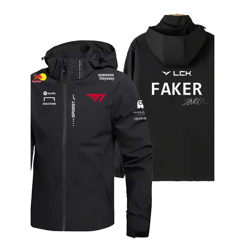 2025 New T1 RED BULL Esports Team Uniform Jacket League Of Legends World Finals Jersey Jacket LOL Ga