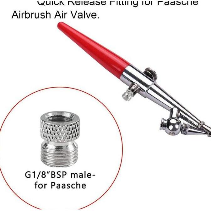 Autopic- Airbrush Adapter Fitting Badger Passche Aztec Iwata