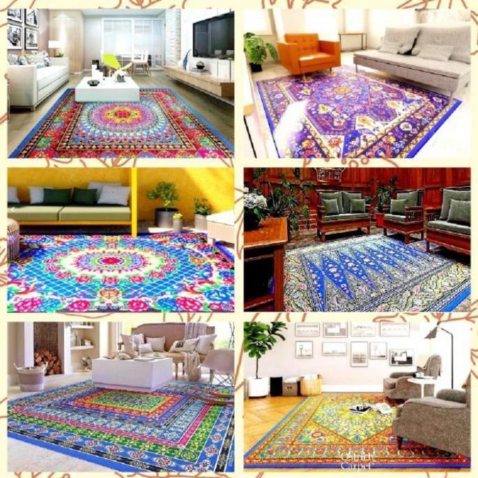 Diskon Ostrich Karpet Permadani Tikar Turki Turkey Lipat Tebal Ekspor Dubai