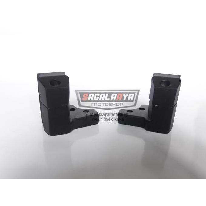 Raiser tegak adaptor stang motor bajaj pulsar p180 UG4 / P220