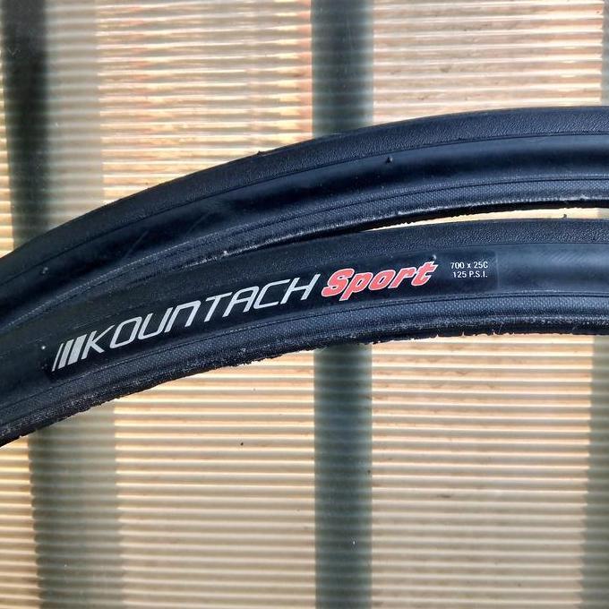 Ban luar kenda kountach 700x25c slick satuan