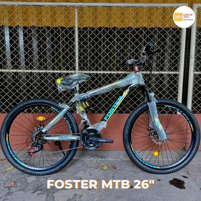 Terlaris Sepeda Mtb Ukr. 26" Foster Mtb Shock Breaker+Disc Brake