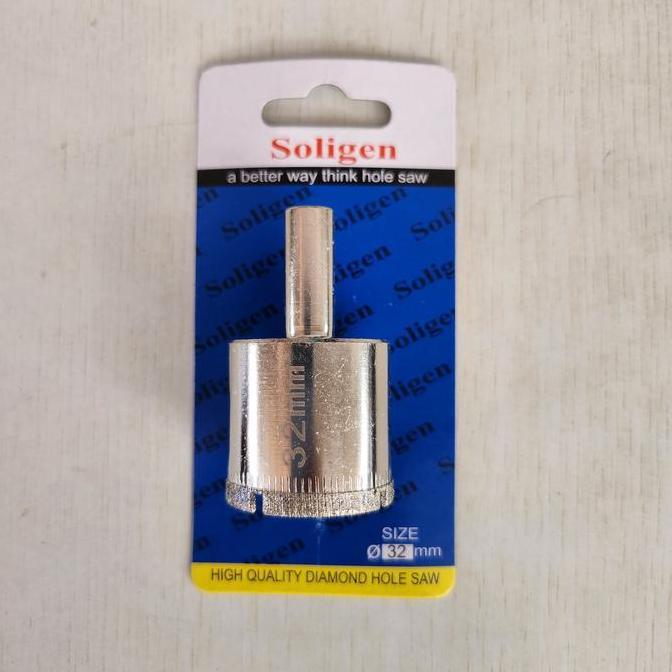 mata bor keramik atau kaca soligen 32mm