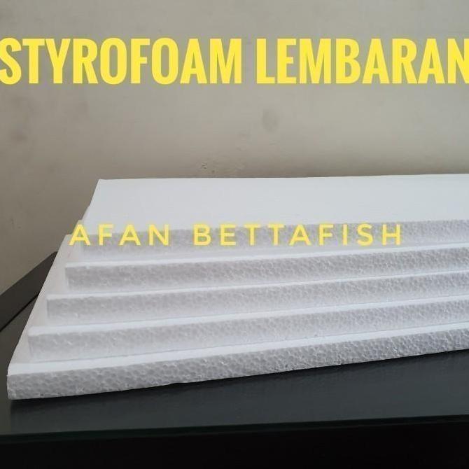 Styrofoam Lembaran Medium 200 x 100 x 10 cm Tebal 10cm Medium