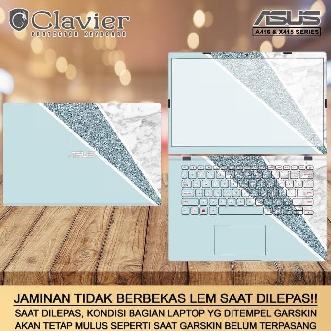 TERBARU - Cover Garskin Laptop Asus VivoBook 14 A416 A416J A416JP A416JPO Bening