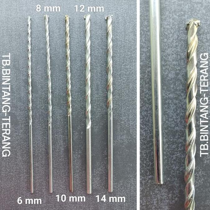 MATA BOR BETON PANJANG 30 CM LONG MANSORY DRILL