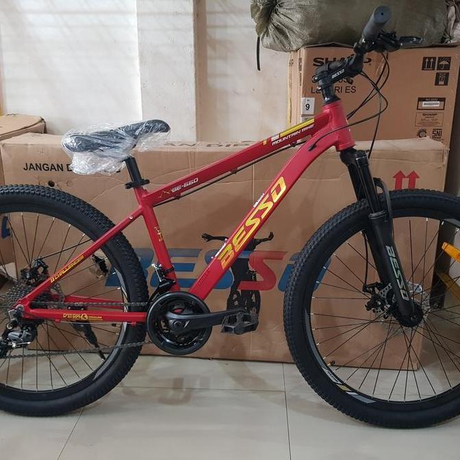 Terlaris Sepeda Gunung / Sepeda Mtb 27.5 Inch Besso ( Frame Alloy )