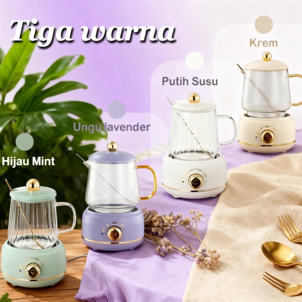 HOT DEALS TEKO LISTRIK PEMANAS AIR KETTLE LOW WATT KECIL 08 TEA POT TERMOS KETEL AIR PANAS MINI PORT