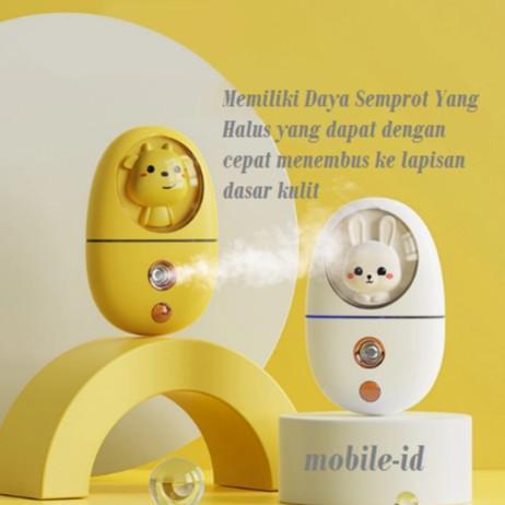 NEW MINI NANO SPRAY PORTABLE BONEKA GEPENG 35ML NANO MIST PREMIUM NANO CUTE NANO LUCU [ANTI BOCOR]