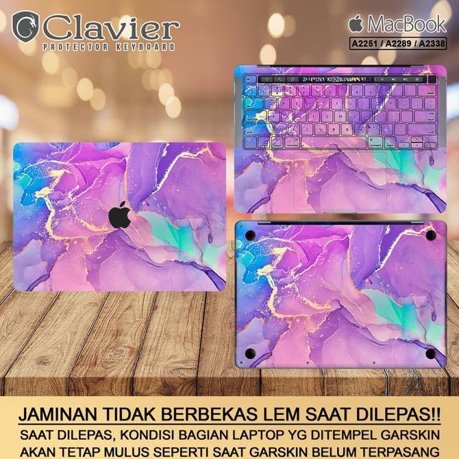 Cover Garskin Laptop Macbook Pro 13 2020 A2289 MXK32 MXK52 Fullbody