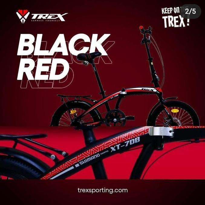 Terlaris Sepeda Lipat Trex Xt -708