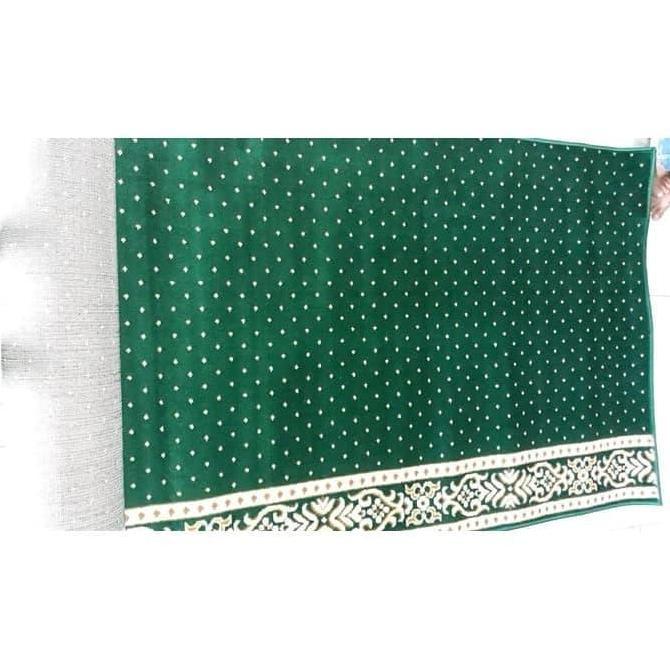 Diskon Karpet Sajadah Masjid Almira 120 Cm X 600 Cm Hijau ( 1 Roll )
