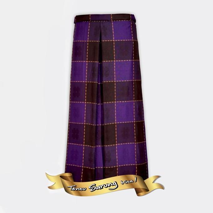 Terjangkau Wadimor Sarung Tenun Pen Mode Sutra Dua Warna/Kotak Dewasa Muslim Rayon Kombinasi Nyaman 