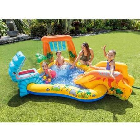 VINTOP Intex Kolam Bermain Anak Intex 57444 Play Center 2.49m x 1.91m x 91cm Kolam Renang Anak Porta