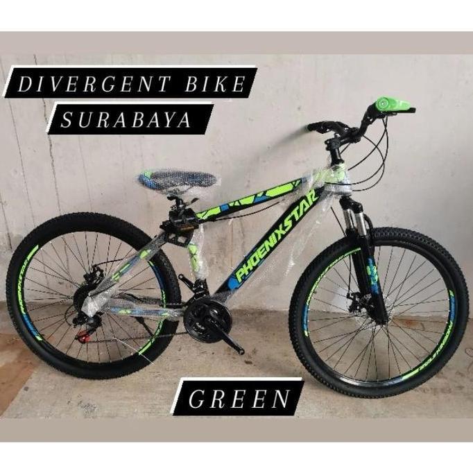 Terlaris Sepeda Mtb 27,5 Phoenix Star 21 Speed Cakram Bearing Inner Cable Murah / Sepeda Gunung 27,5