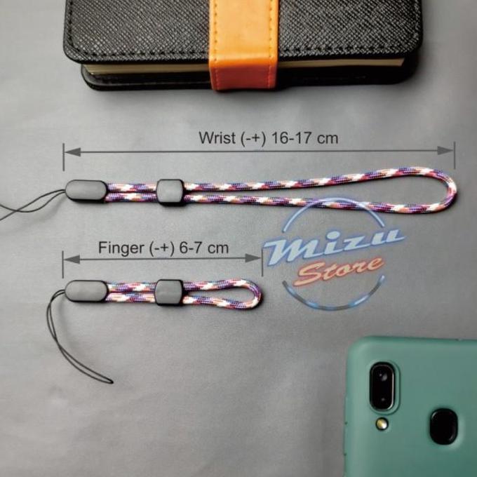 FINGER STRAP PARACORD LANYARD HAND/WRIST TALI GANTUNGAN HP/FLASHDISK