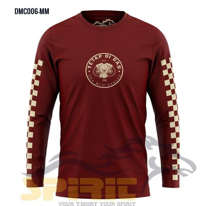 AI211 }} BAJU KAOS ANAK MOTOR RIDER MOTOR CLUB PRIA LENGAN PANJANG