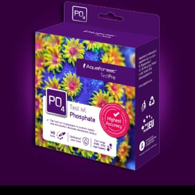aquaforest phosphate test kit aquaforest po4 test aquaforest test kit