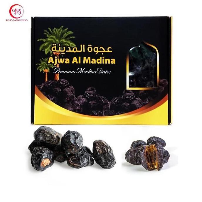 Kurma Ajwa Aliya Al Madinah 1 kg - Azwa Dates