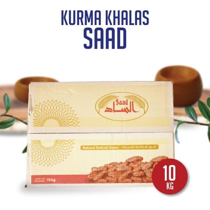 Kurma Khalas Saad 10 Kg - Kurma Khalas 10 kg - Kurma saad10 kg