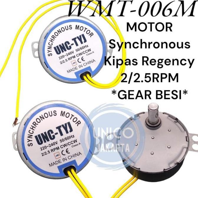 Waare- Dinamo Motor Kipas Angin /Synchronous Motor Rotary 2/2.5Rpm (Wmt-006M)