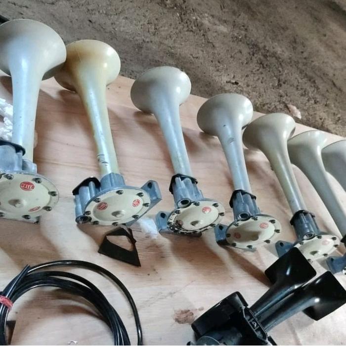 Klakson Hella Mercy Sumber Kencono & Hino Rk Oryginal Copotan Bus 12/24V Sistem Universal Car Origin