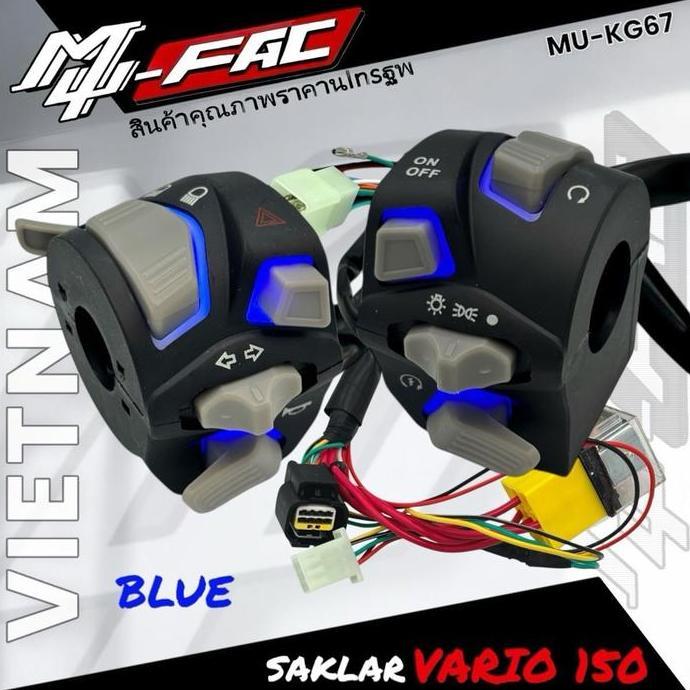 Saklar Led Vietnam Vario 150 New Set Kanan Kiri Saklar Pnp Mufac Allshop