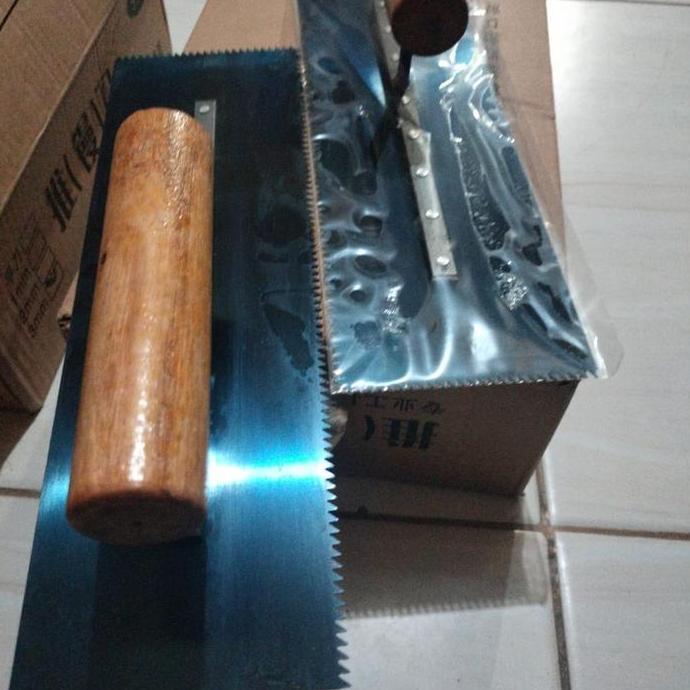 roskam trowel semen epoxy  besi baja 30cm