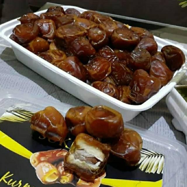 Kurma Sukari Premium 1 Kg/ Expd 2027 Kurma Sukari Al Qasim (Stok Baru)