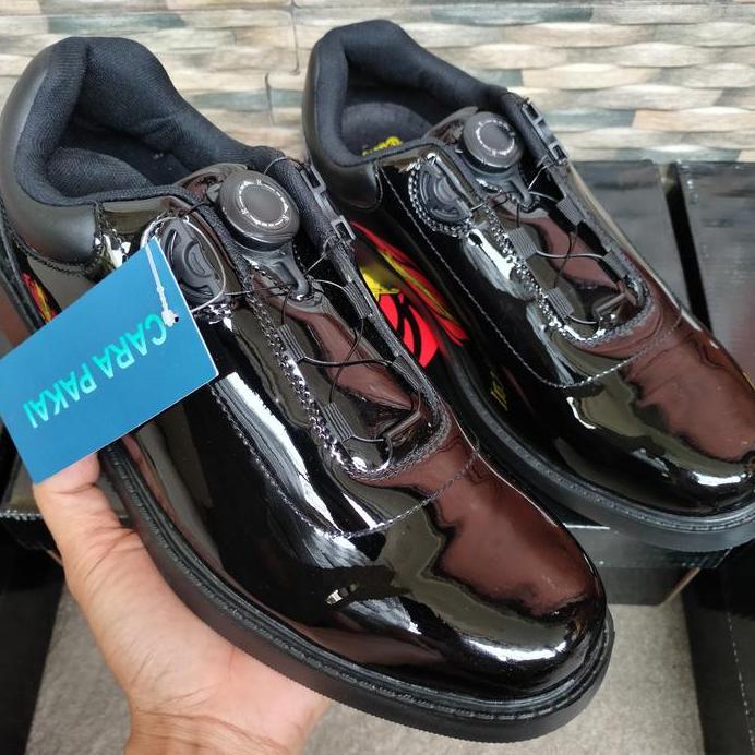 sepatu pdh tactical tali putar/sepatu PDH tali putar tni polri Pantofel Pria Shoes Terlaris